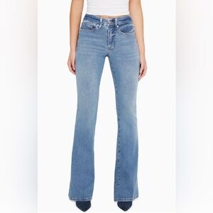 Good American Good Legs Flare Jeans GLF014T - Size 8/29